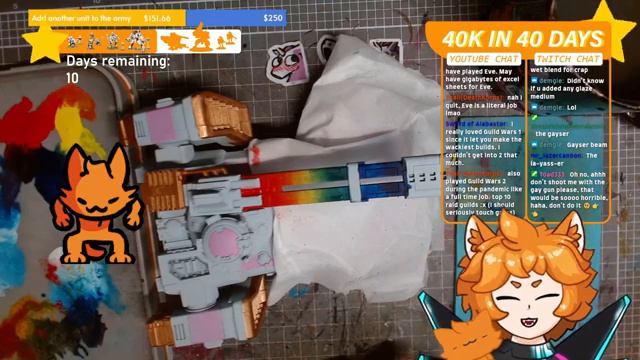 Painting my tau army in 40 days! - GIANT RAINBOW GUN OF LOVE AND FRIENDSHIP смотреть онлайн