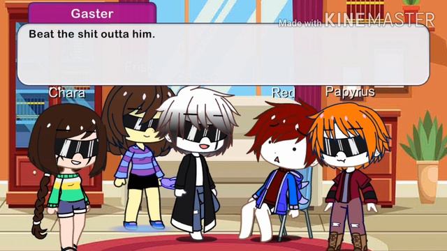 Undertale meets Fell/Red||Part 2||( Read desc) смотреть онлайн