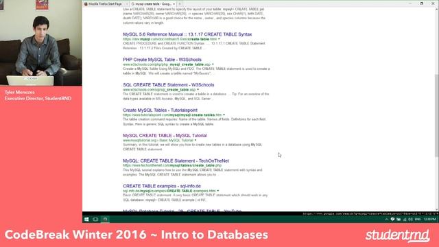 Intro to Databases ~ CodeLabs 2016 смотреть онлайн