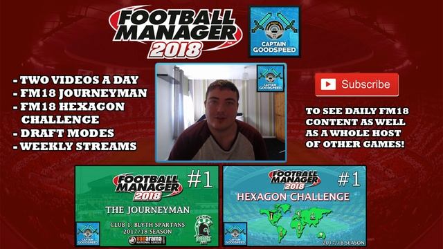MY FOOTBALL MANAGER 2018 PLANS | FM18 JOURNEYMAN | FM18 HEXAGON CHALLENGE | Football Manager 2018 смотреть онлайн