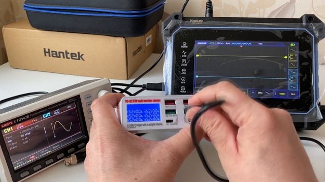 Осциллограф Hantek TO1112D смотреть онлайн