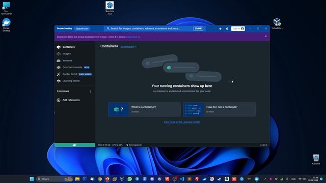 Установка Docker Desktop на Windows 11. смотреть онлайн