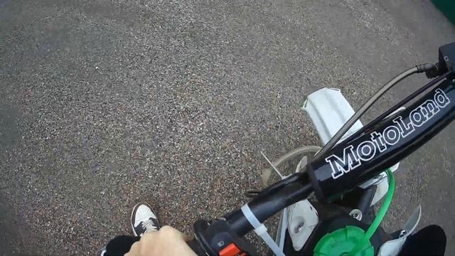 Покатушки на питбайке Motoland apex 110! смотреть онлайн