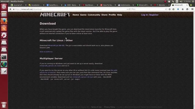 How to Install Play Minecraft in Ubuntu смотреть онлайн