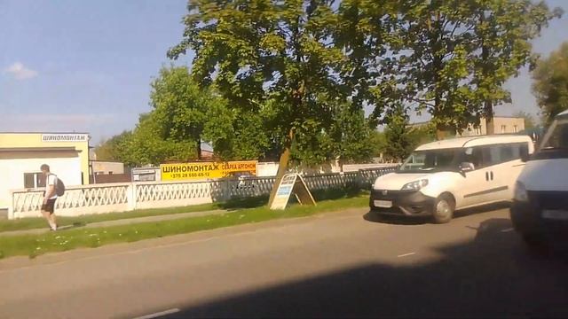 Молодечно. Поездка на автобусе Маз-203.065 Г/№ АI 4163-5, маршрут №10а (15.08.2023) смотреть онлайн