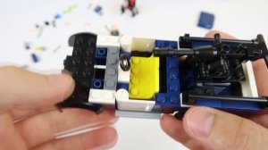 Полицейская Машина из Лего - Собираем Конструктор Лего для Детей