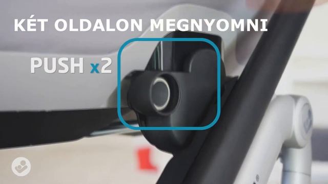 Maxi-Cosi Lila babakocsi - A mózeskosár rögzítése a babakocsin