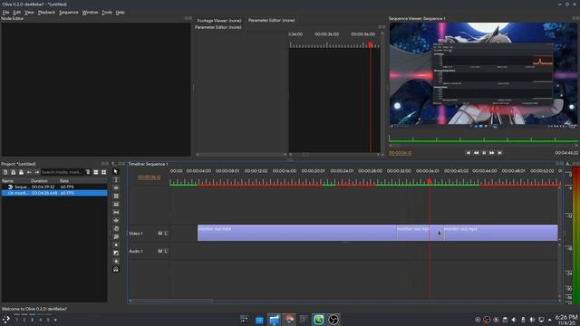How to Freeze Last Frame on Olive Editor, Ft Olive 0.2+Git смотреть онлайн
