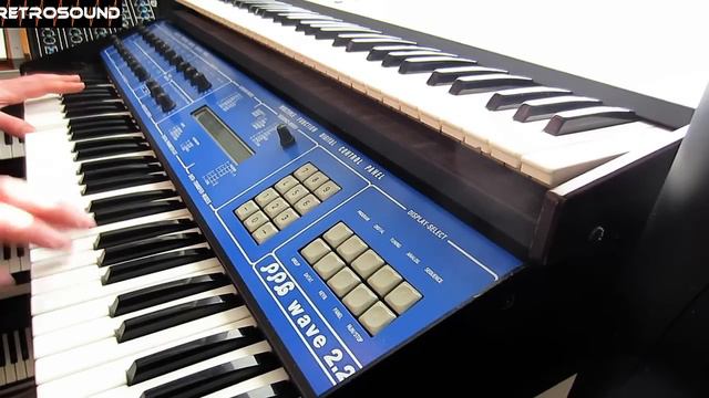 PPG wave 2.2 Synthesizer (1982) - RetroSound soundscapes - sound demo смотреть онлайн