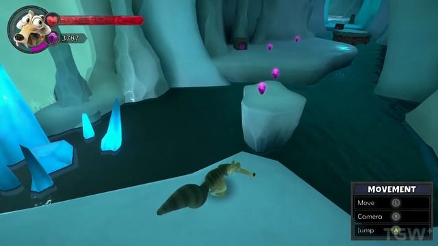 Ice Age Scrat's Nutty Adventure - Walkthrough 9 - The Ice Mountain смотреть онлайн