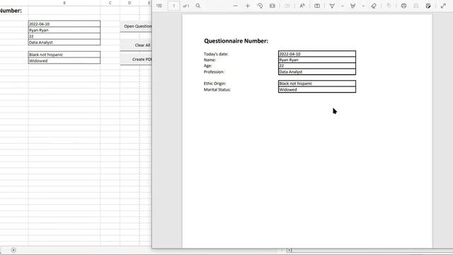 Excel VBA - Create PDF смотреть онлайн