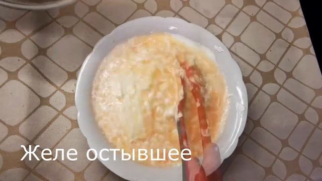 Легкий Торт без выпечки Никакой духовки! Достаточно взять печенье,сметану и пару пачек желе! смотреть онлайн
