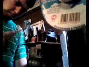 изготовление прокладки (вырубание)