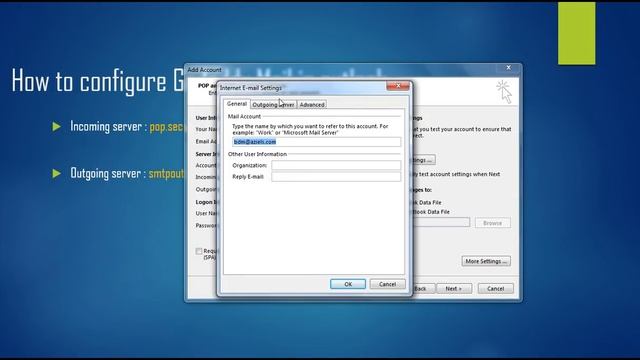 How to configure godaddy email on outlook 2021 смотреть онлайн