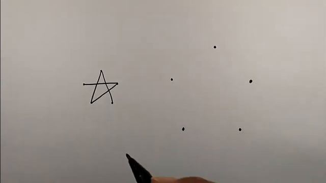 How to draw a small star and a big star easy | Simple Drawings смотреть онлайн