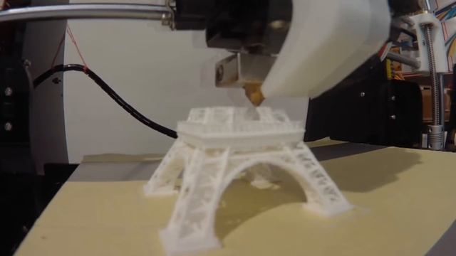 Эйфелевая башня на 3D принтере смотреть онлайн