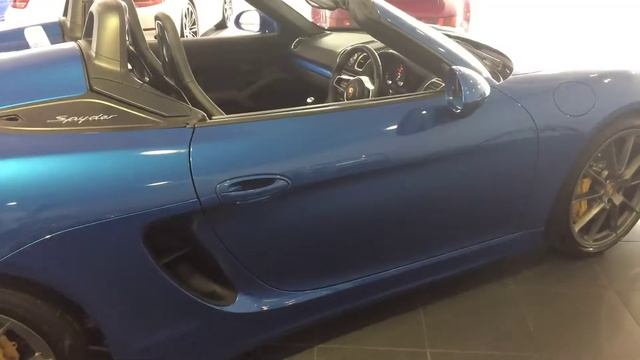 Porsche Centre Newcastle - 981 Boxster Spyder смотреть онлайн