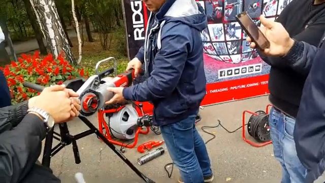 Резьбонарезной клупп Ridgid 690-I смотреть онлайн