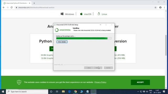 Installing Anaconda On Windows10 | Installing Anaconda on Windows смотреть онлайн