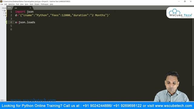 Tutorial for Converting JSON Data to Python Object | Python Tutorial смотреть онлайн