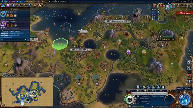 Играем в Civilization 6 вдвоём (1038 стрим) смотреть онлайн