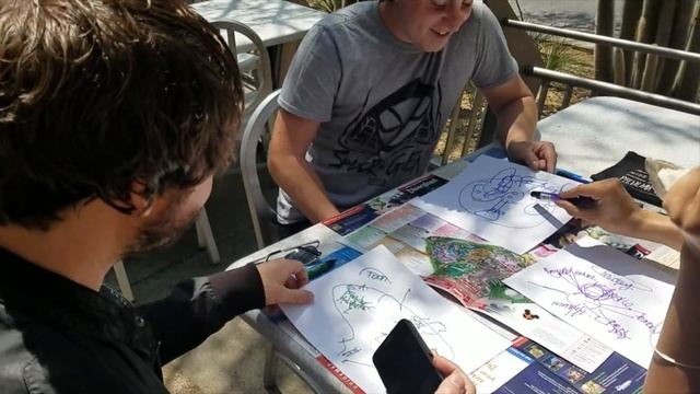 DRAWING DISNEYLAND MAP With Eyes Closed CHALLENGE featuring Fresh Baked! смотреть онлайн