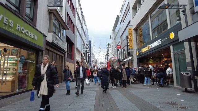 Cologne (Köln), Germany Walking Tour - 4K 60fps With Captions
