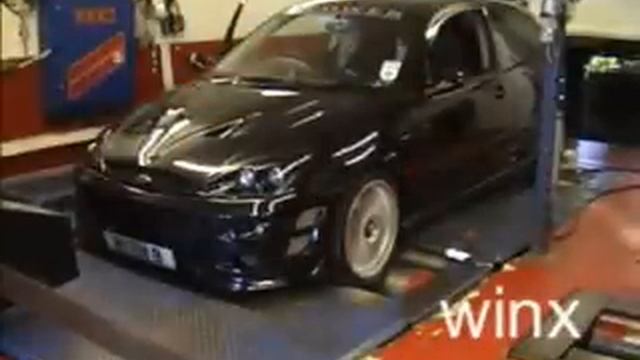 Supercharged Focus with flames смотреть онлайн