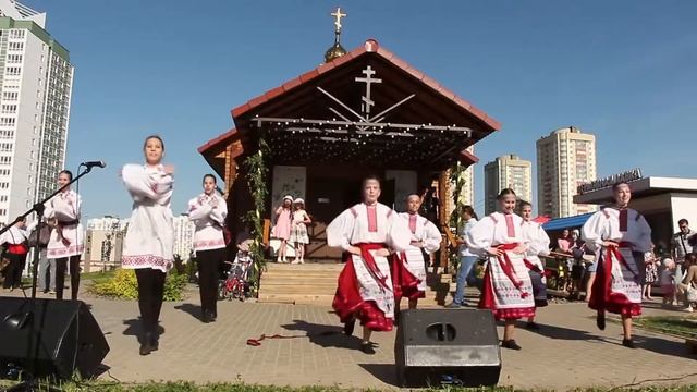 Выступление артистов на ежегодном православном фестивале христианских культур «Траецкi фэст 2018»! смотреть онлайн