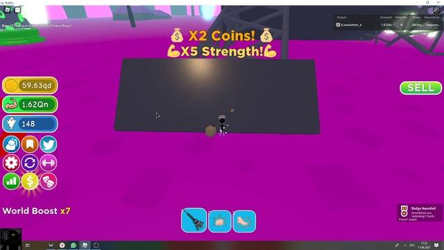 Roblox big lifting simulator 2 смотреть онлайн