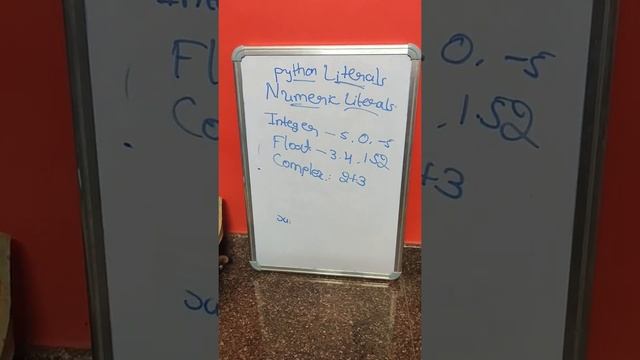 Python Variables and Literals смотреть онлайн