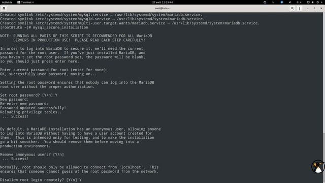 CentOS 8 Serveur LAMP Partie 8 : Installer MariaDB moteur de base de données смотреть онлайн