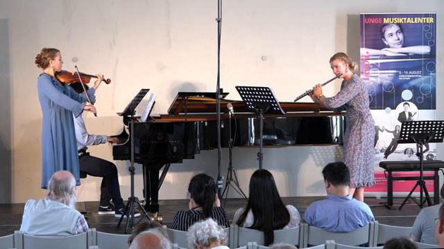 Jacques Ibert: Deux Interludes for fløjte, violin og klaver - Copenhagen Summer Festival смотреть онлайн