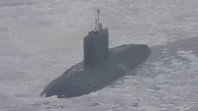 Прибытие подводной лодки ТОФ проекта 636.2 "Варшавянка". смотреть онлайн