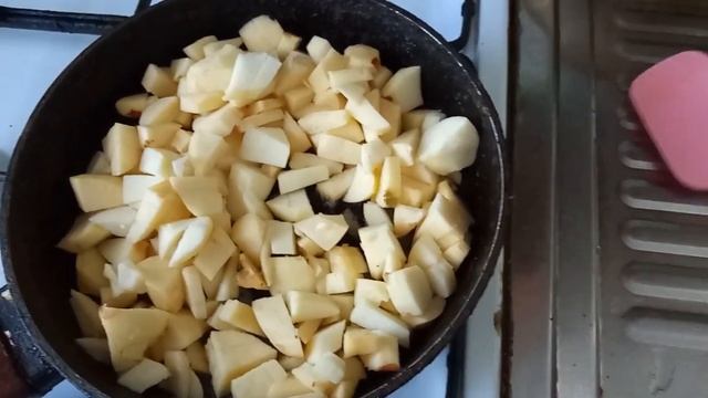 Яблочная начинка для пирогов смотреть онлайн