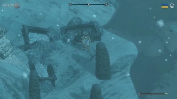 Skyrim AE Сталгримовая Меховая Броня на Первом Уровне