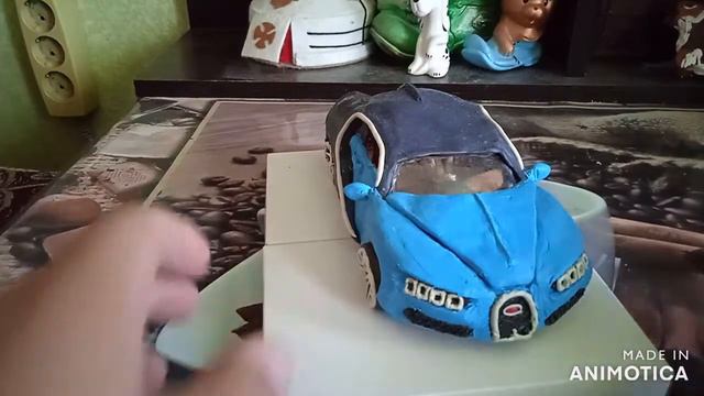 Обзор автомобиля Bugatti Chiron из пластилина. смотреть онлайн
