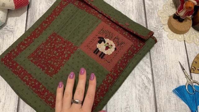 92. Вышивка крестом. Что я вышивала, шила и оформляла в ноябре и декабре. смотреть онлайн
