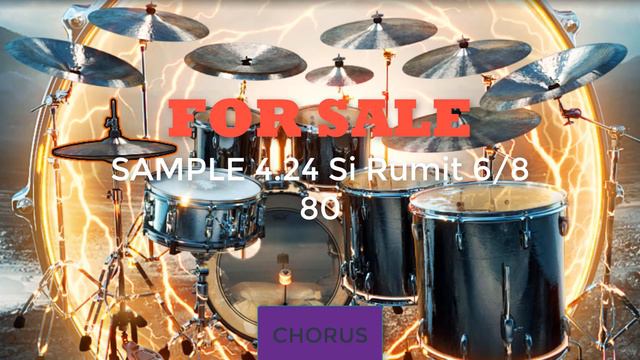 SAMPLE 4.24 SI RUMIT 6/8 80BPM смотреть онлайн