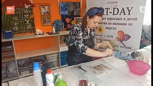 Мокрое валяние Подсвечник смотреть онлайн