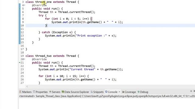 Thread methods in java | Thread methods in java with example | Tamil | QE Tech смотреть онлайн