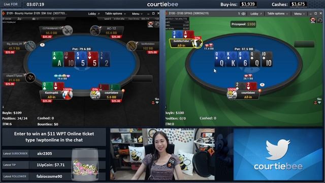Flopping flushes, getting PAID!! смотреть онлайн