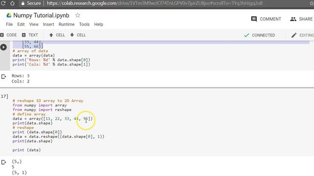 11 More Numpy Reshape смотреть онлайн