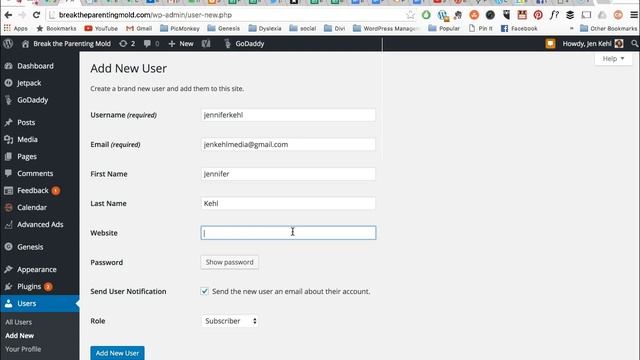 How to Add a New User Author or Admin in WordPress смотреть онлайн