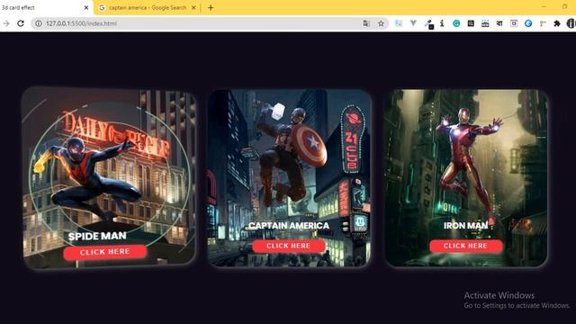 Creating Responsive 3D Card Effect using HTML, SCSS, BEM, FLEXBOX,JavaScript смотреть онлайн