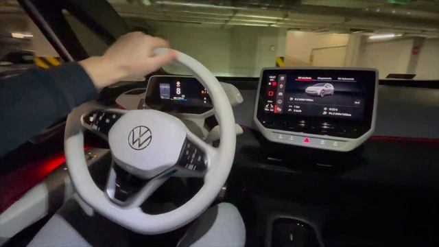 Cosmic driving sound ? Volkswagen ID.3 with Acoustic Vehicle Alert System (AVAS) ? смотреть онлайн