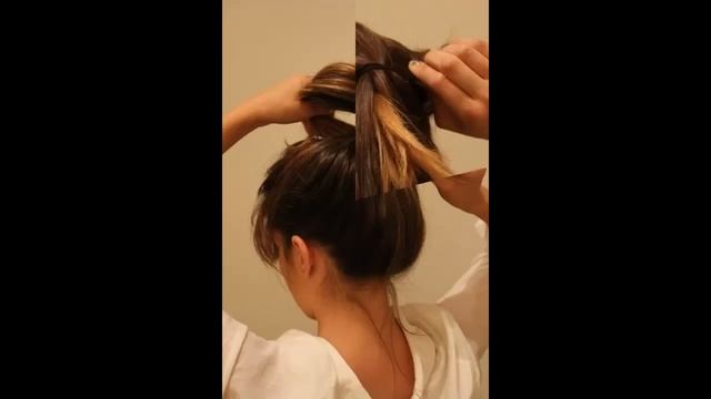 Вечерняя прическа своими руками. Очень красивая прическа. смотреть онлайн