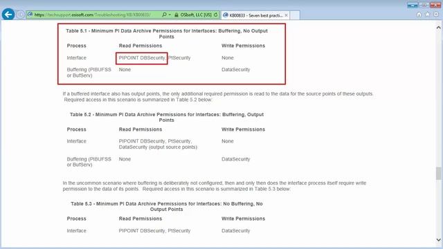 OSIsoft: Configure Minimum Permissions for PI Interfaces and Buffering [for v3.4.380 & later] смотреть онлайн