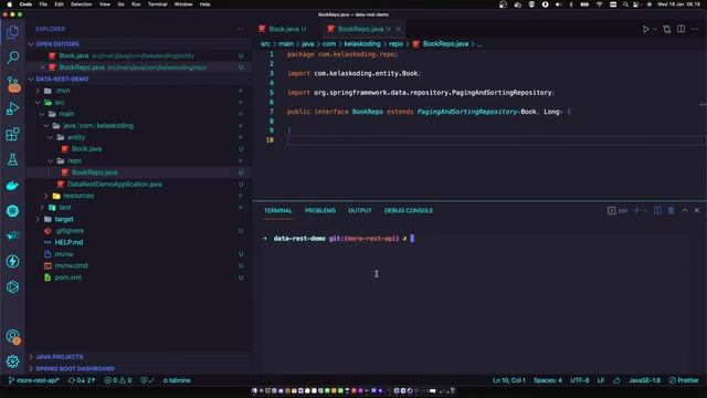Code less dengan Spring Data Rest смотреть онлайн