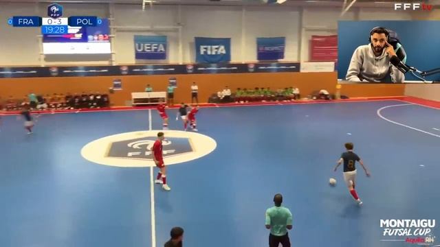 DEUX anciens joueurs à moi jouent avec l'Équipe de France de Futsal U19 ! смотреть онлайн